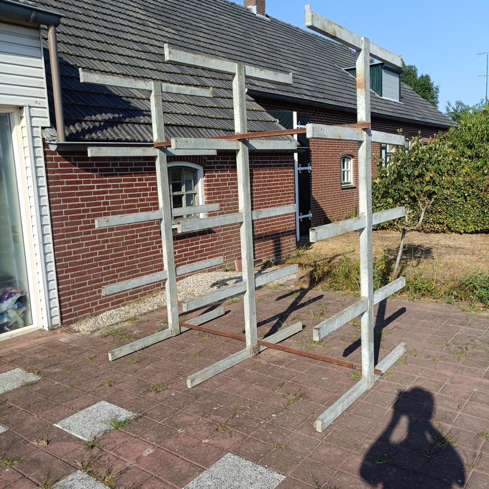 ijzeren stelling, Doe-het-zelf en Verbouw, Steigers, Ophalen, Gebruikt, Overige typen, Minder dan 2 meter