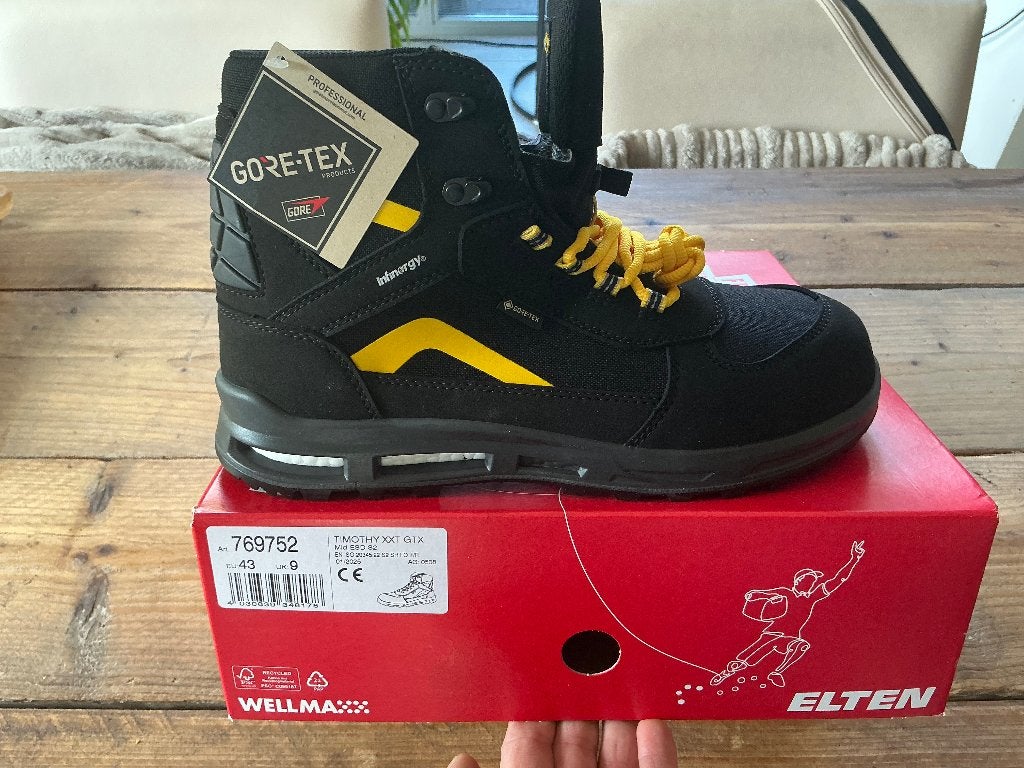 Elten veiligheid werkschoenen 43 hoog model (nieuw), Ophalen, Nieuw
