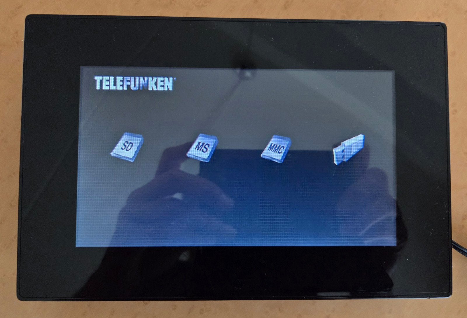 Digitaal fotolijstje, Ophalen of Verzenden, Gebruikt, Kleiner dan 8 inch, Afstandsbediening