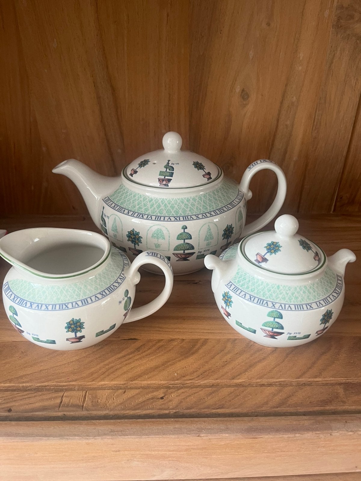 Staffordshire theeservies, Overige typen, Ophalen of Verzenden, Zo goed als nieuw, Overige stijlen