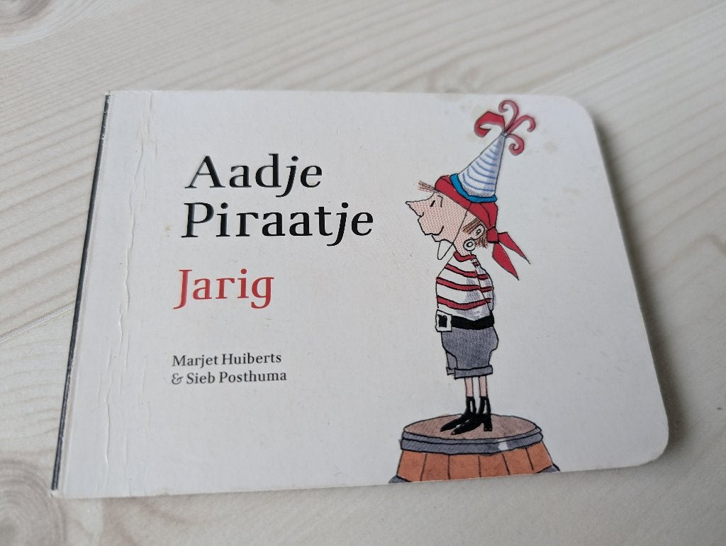 Aadje piraatje jarig - pocketboekje, Boeken, Kinderboeken | Kleuters, Ophalen of Verzenden, Gelezen, Sieb Posthuma, Fictie algemeen
