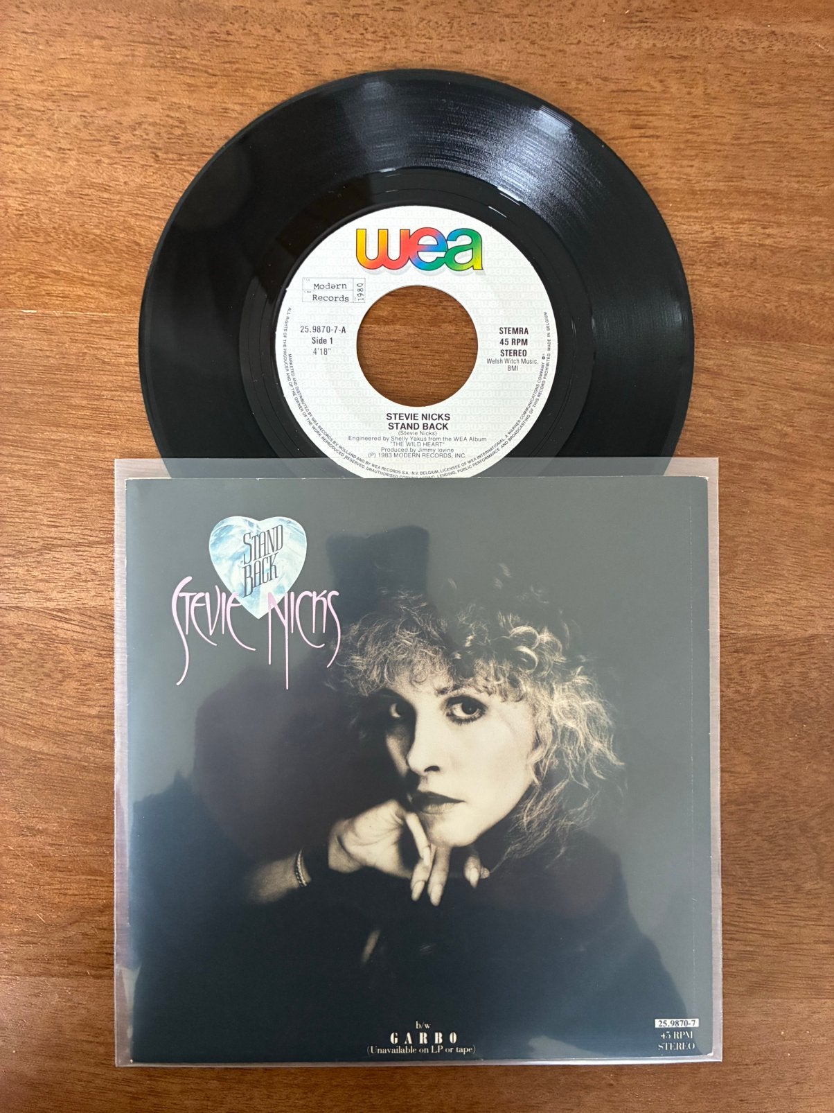 Stevie Nicks - Stand back, Ophalen of Verzenden, 7 inch