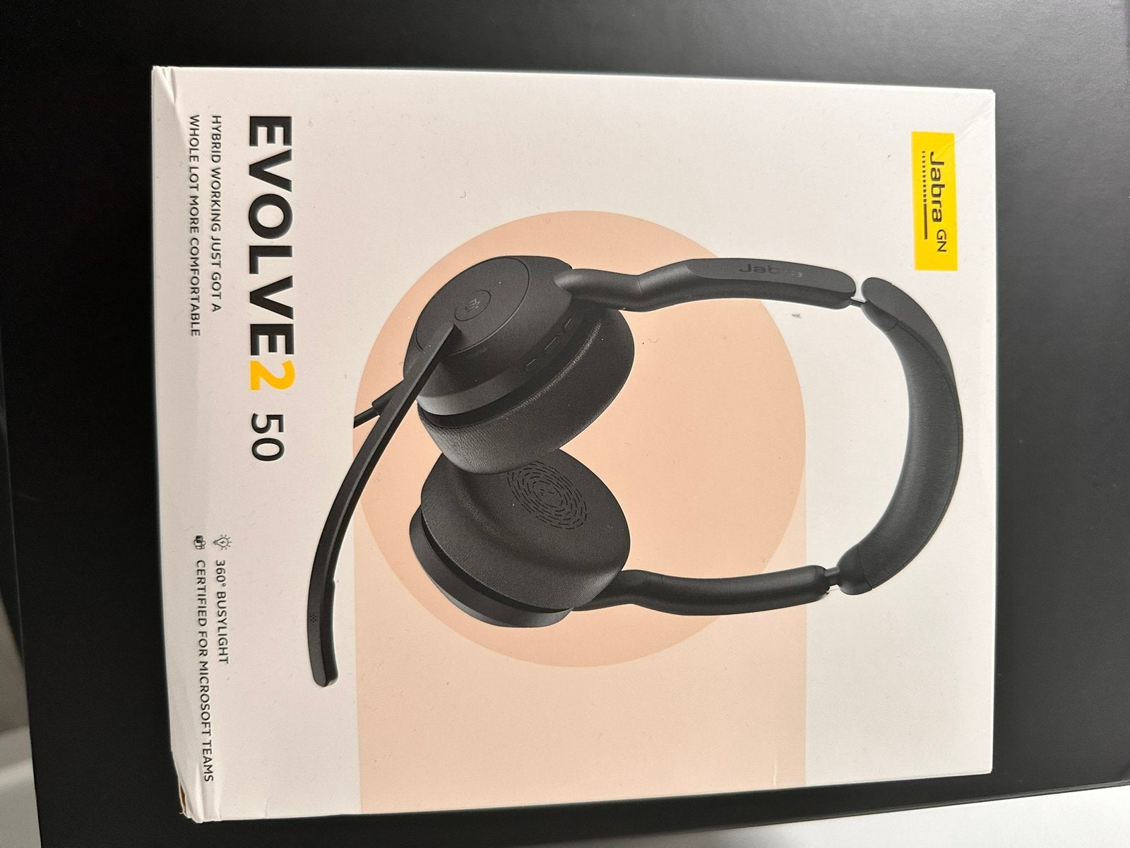 Jabra Evolve2 50 Headset - Nieuw in Doos, Ophalen of Verzenden, Zo goed als nieuw