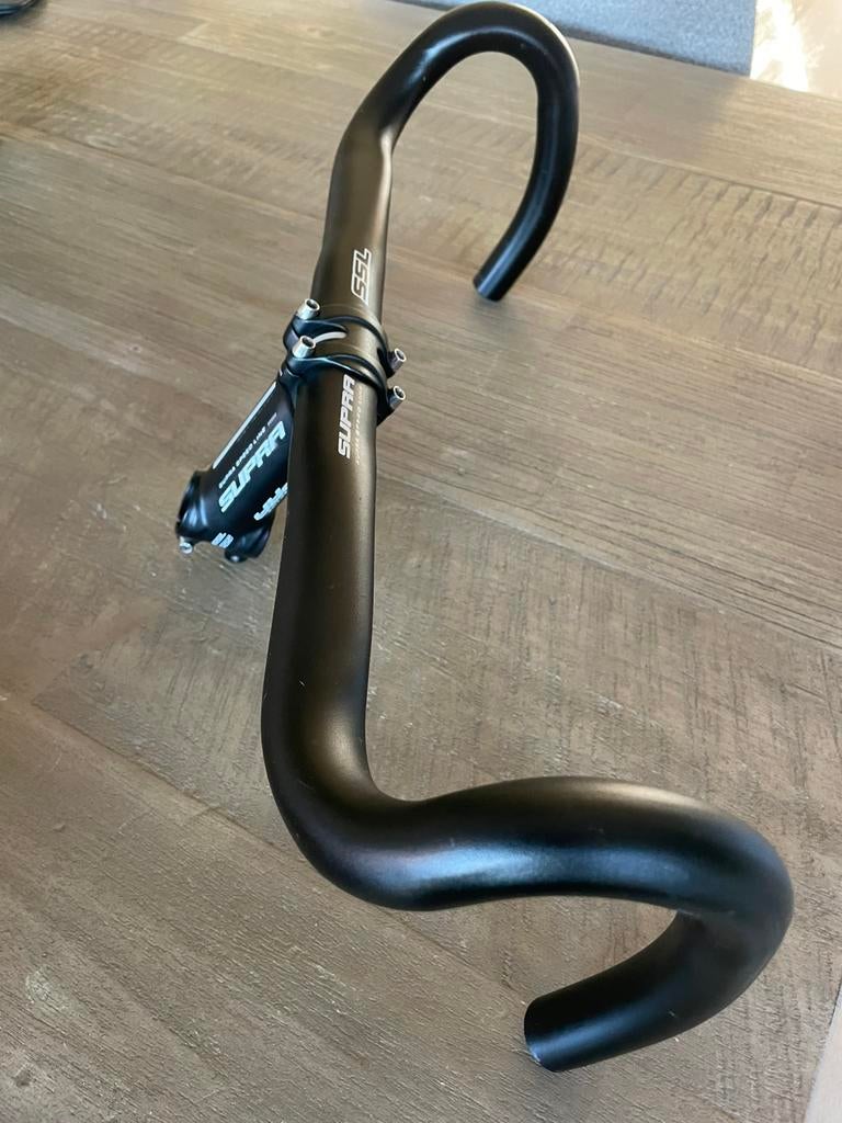 Supra Racefietsstuur met stuurpen, Ophalen of Verzenden, Gebruikt, Aluminium
