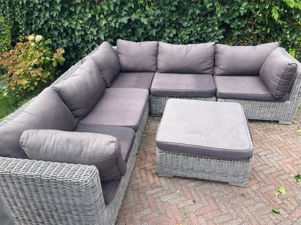 Loungeset 250x250, Ophalen, 5 zitplaatsen, Kunststof, Gebruikt