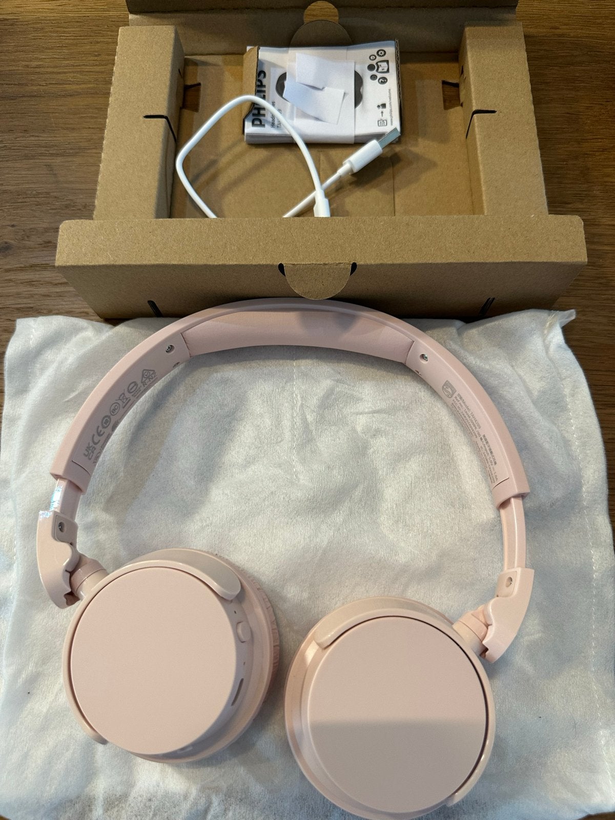 Philips TAH4209 Roze On-ear Koptelefoon - Zo goed als nieuw, Philips, Bluetooth, Roze, On-ear