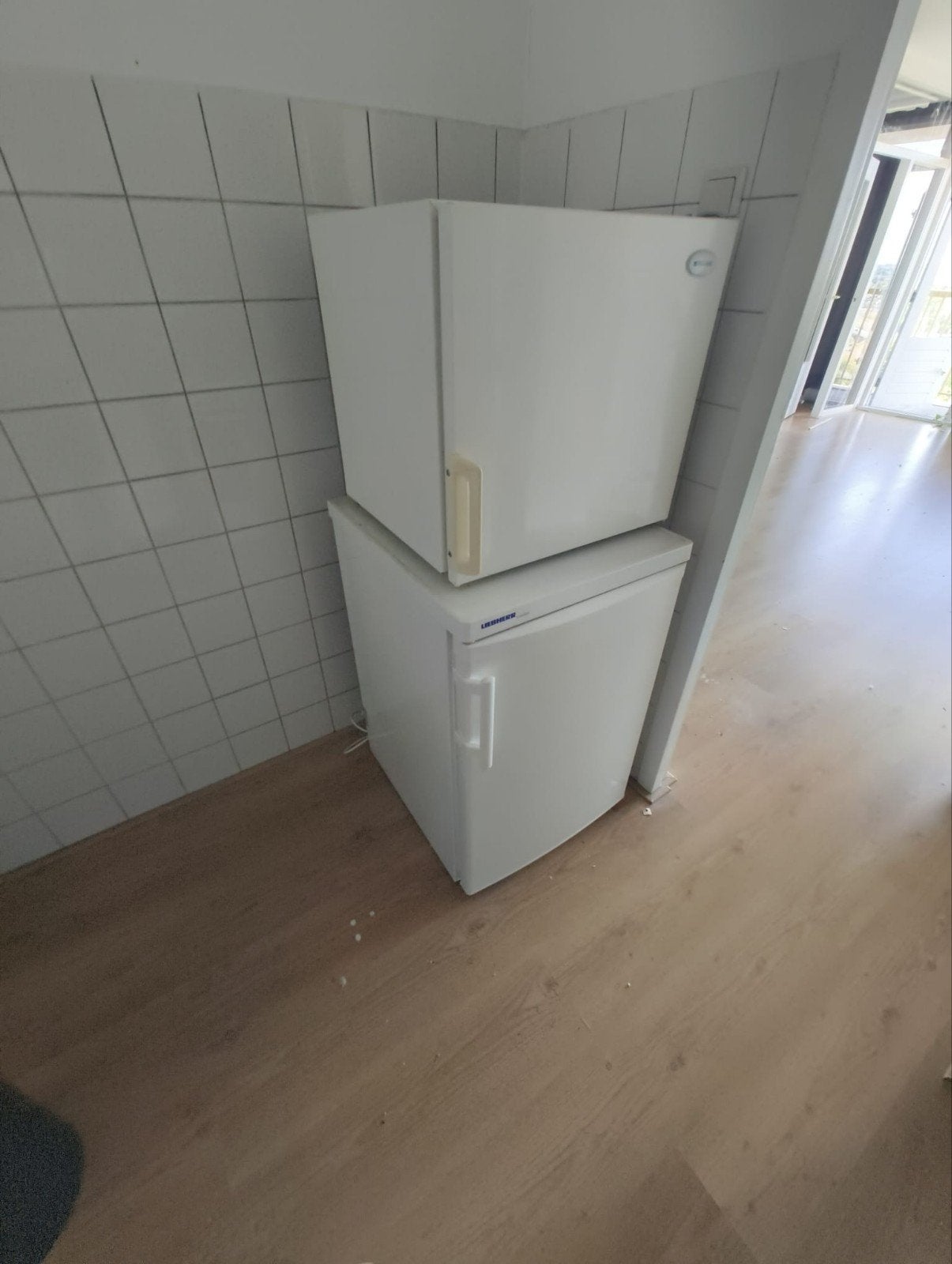 koelkast en vriezer, Ophalen, Zo goed als nieuw, Vrijstaand, Minder dan 60 cm