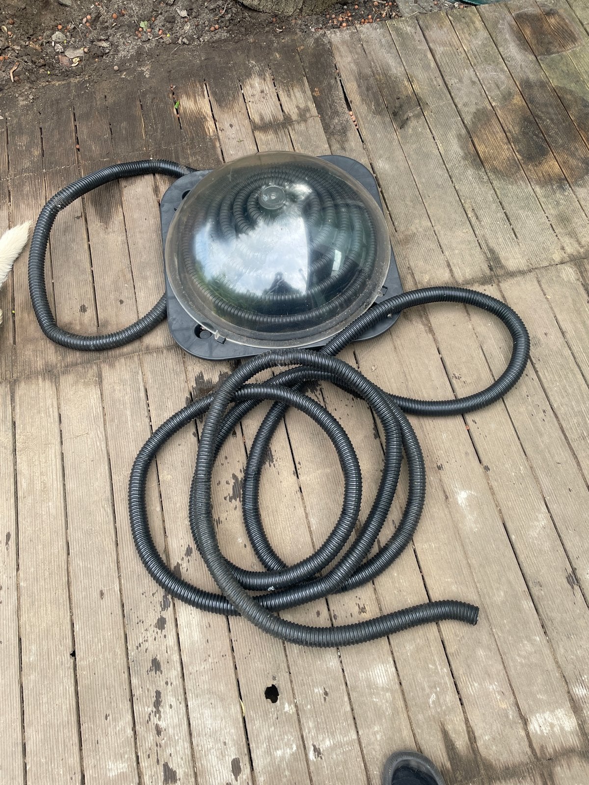 Zwembad Solar Heater met Slangen, Tuin en Terras, Ophalen of Verzenden, Gebruikt, Verwarming