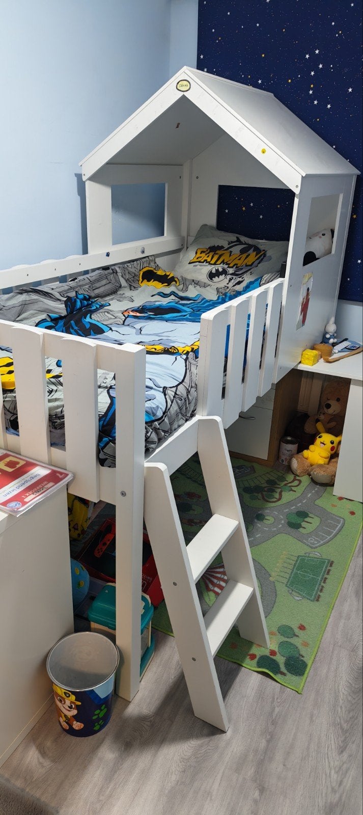 Jysk Havhusene Hoogslaper Kinderbed, Gebruikt, Eenpersoons, 160 tot 180 cm, Ophalen of Verzenden