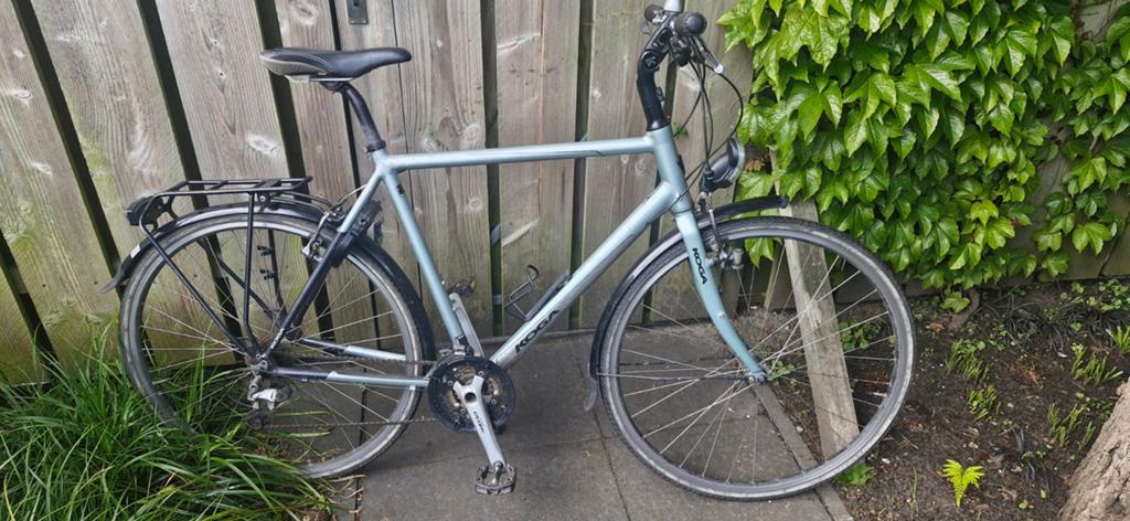 Koga lightspeed tourfiets, Ophalen, 28 inch, Gebruikt, Velgrem