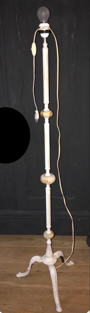 Vintage vloerlamp met marmeren details, Ophalen