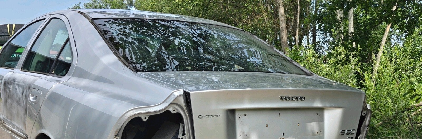 Achter ruit Volvo S60, Ophalen, Volvo