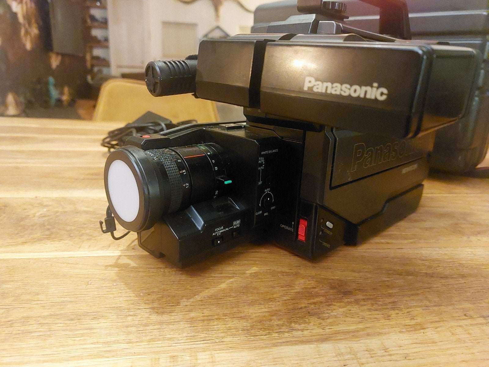 vintage videocamera panasonic, Ophalen, VHS of SVHS, Camera