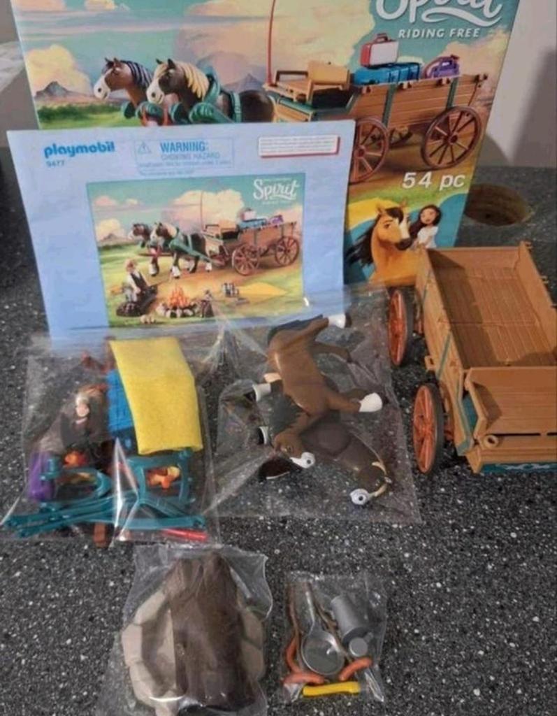 Playmobil Spirit Lucky's vader, Ophalen, Zo goed als nieuw, Complete set