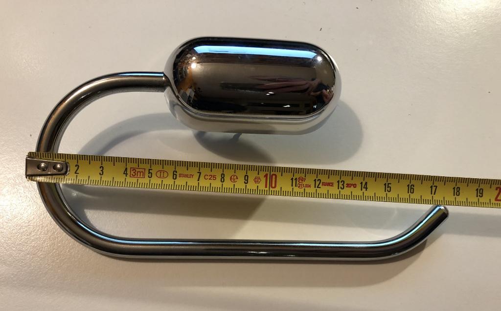 Toiletrolhouder wc-rolhouder chromen chroom, Ophalen of Verzenden, Zo goed als nieuw, Overige kleuren, Overige typen
