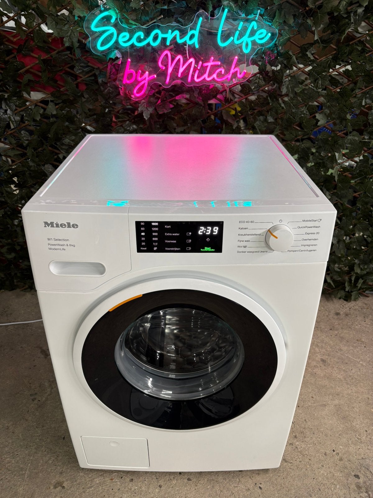 Miele W1 PowerWash WiFi ModernLife Selection, Witgoed en Apparatuur, Wasmachines, Refurbished, Voorlader, 8 tot 10 kg, 85 tot 90 cm