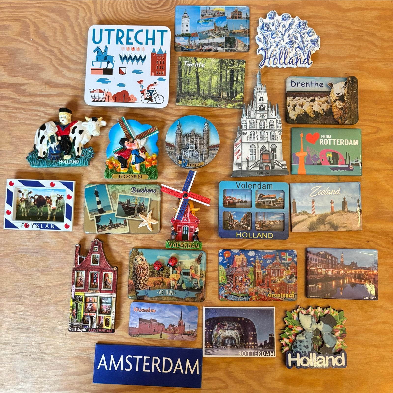Koelkastmagneten uit Nederland NR 1, Ophalen of Verzenden, Gebruikt