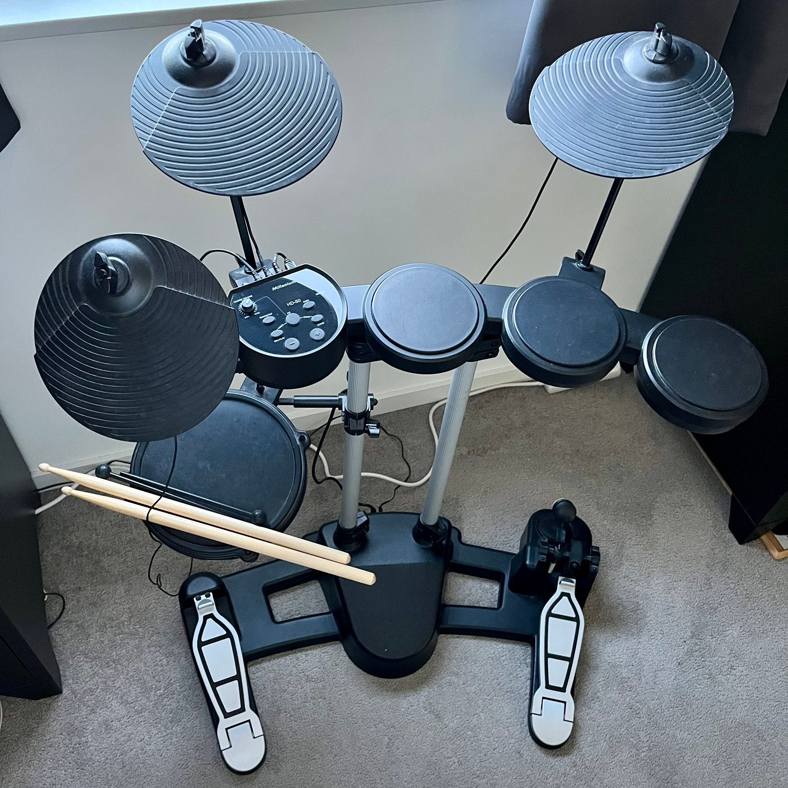 Millenium HD-50 compact E-drum set, Muziek en Instrumenten, Ophalen, Gebruikt, Overige merken, Elektronisch