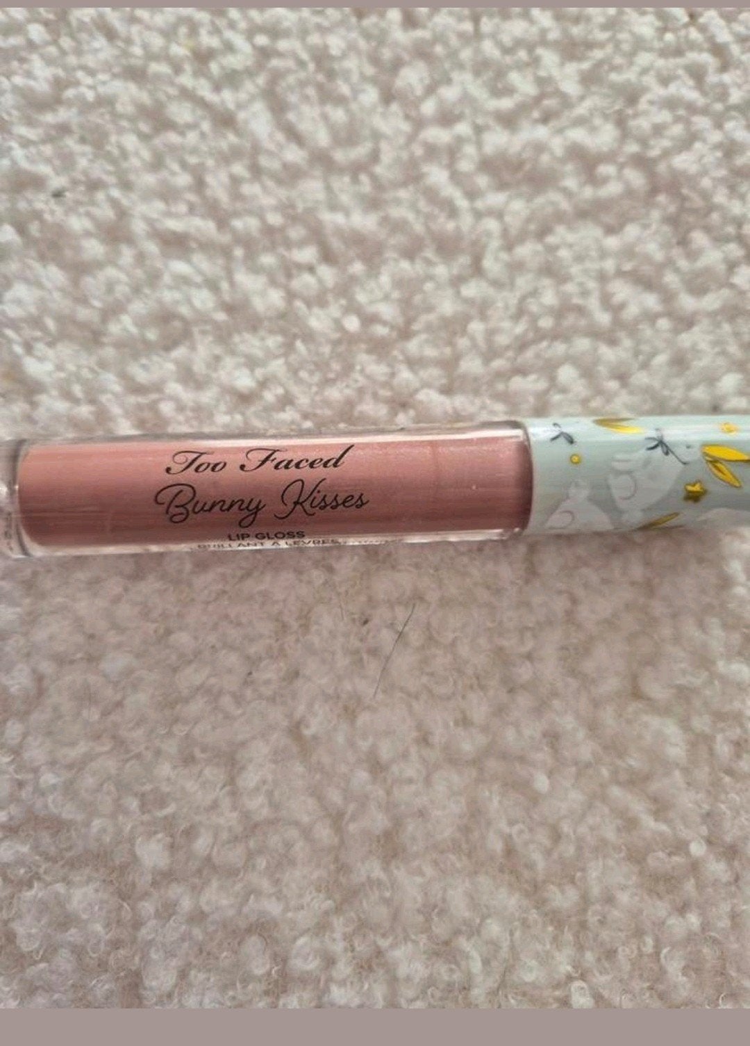 Too Faced Bunny Kisses lip gloss! Makeup, tassen, kleding, Ophalen of Verzenden, Nieuw, Lippen, Make-up