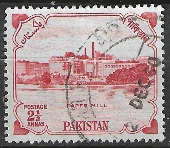 Pakistan 1955 - Yvert 73 - 8 Jaar Onafhankelijk - 2 1/2 (ST), Verzenden, Gestempeld, Zuid-Azië