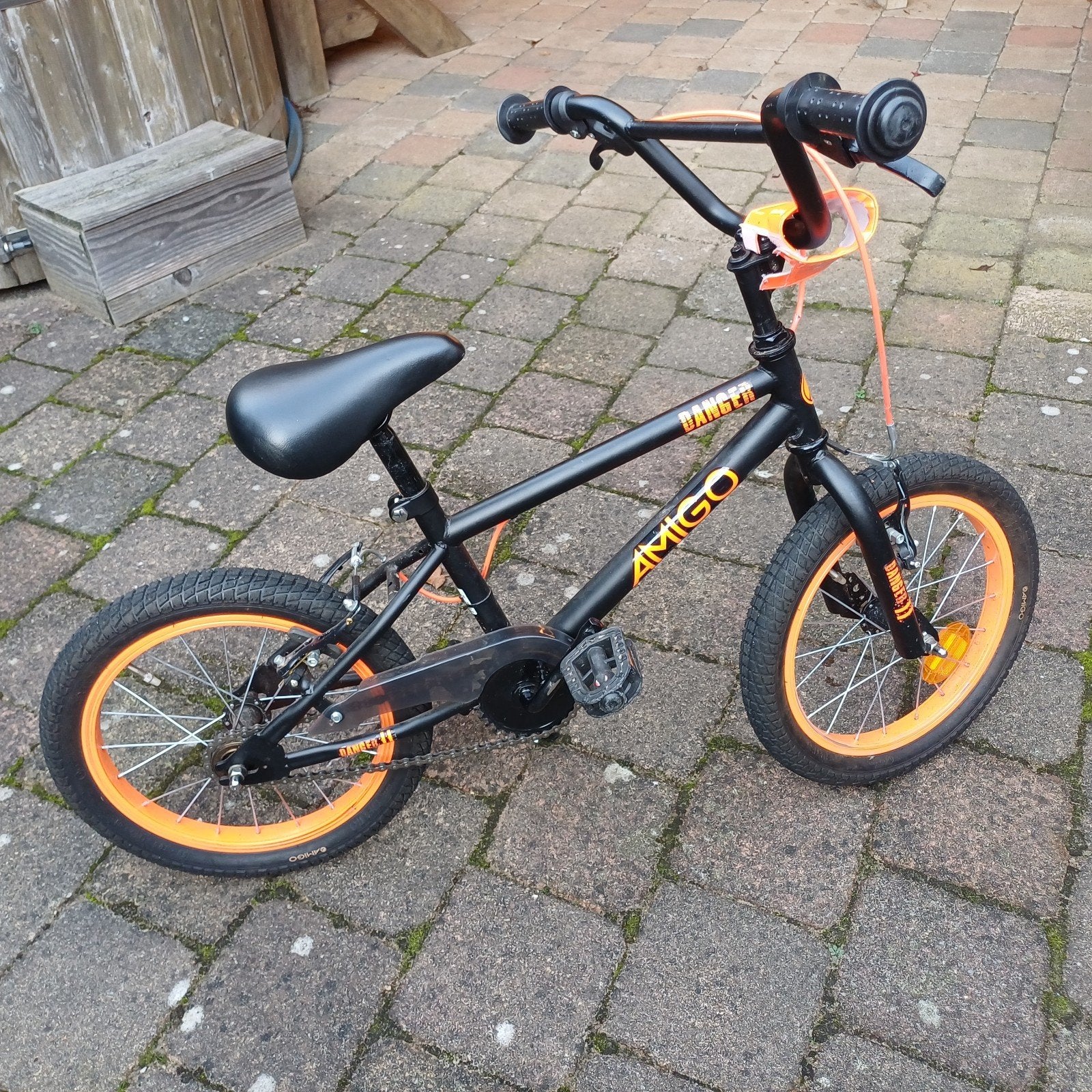 kinderfiets ATB 16" als nieuw, Fietsen en Brommers, Ophalen, 16 tot 20 inch, Staal, Velgrem