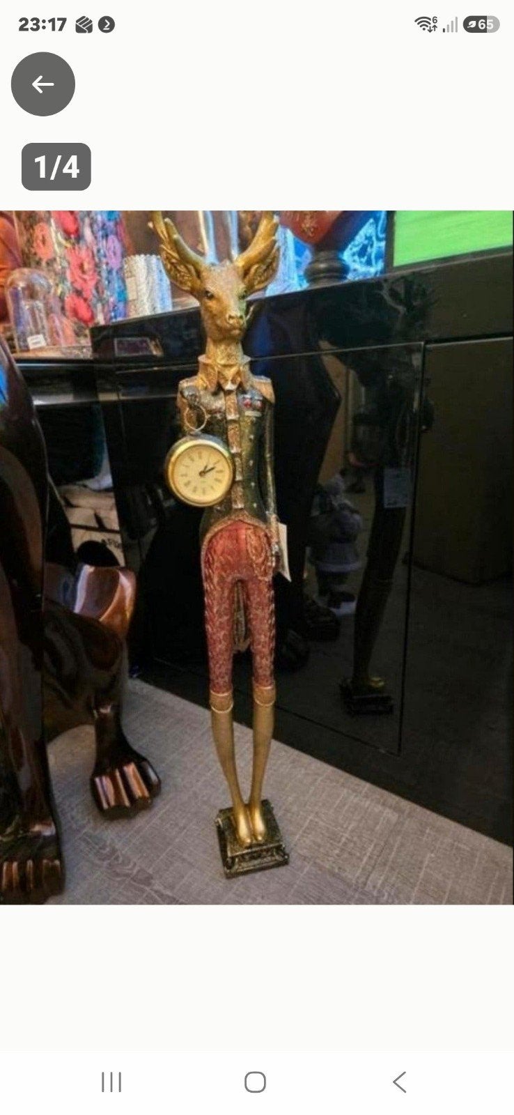 Prachtig nieuw decoratief beeld van Clayre en Eef., Ophalen, Nieuw, Dier