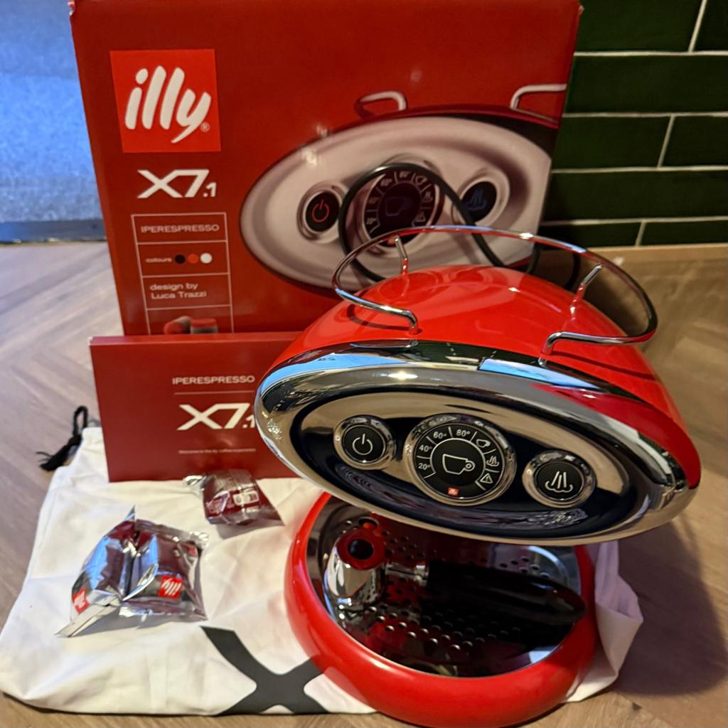 Illy espresso machine X7.1 nieuw in doos, Witgoed en Apparatuur, Koffiezetapparaten, Ophalen of Verzenden, Espresso apparaat