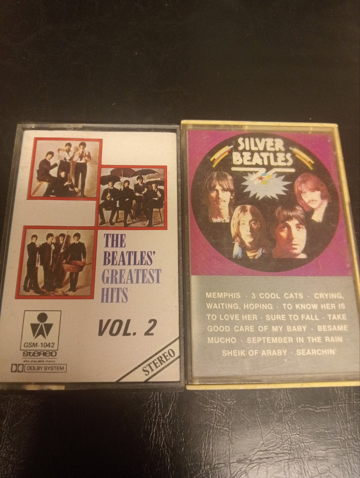 The Beatles Greatest Hits Vol. 2 & Silver Beatles Cassettes, Cd's en Dvd's, Cassettebandjes, Gebruikt, 2 t/m 25 bandjes, Ophalen of Verzenden