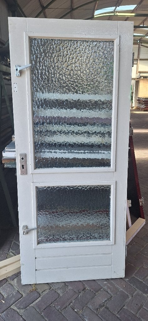 Achterdeur schuurdeur buitendeur deur 200.4 x 87.4 ( 063 ), Ophalen, Gebruikt, 80 tot 100 cm, Buitendeur