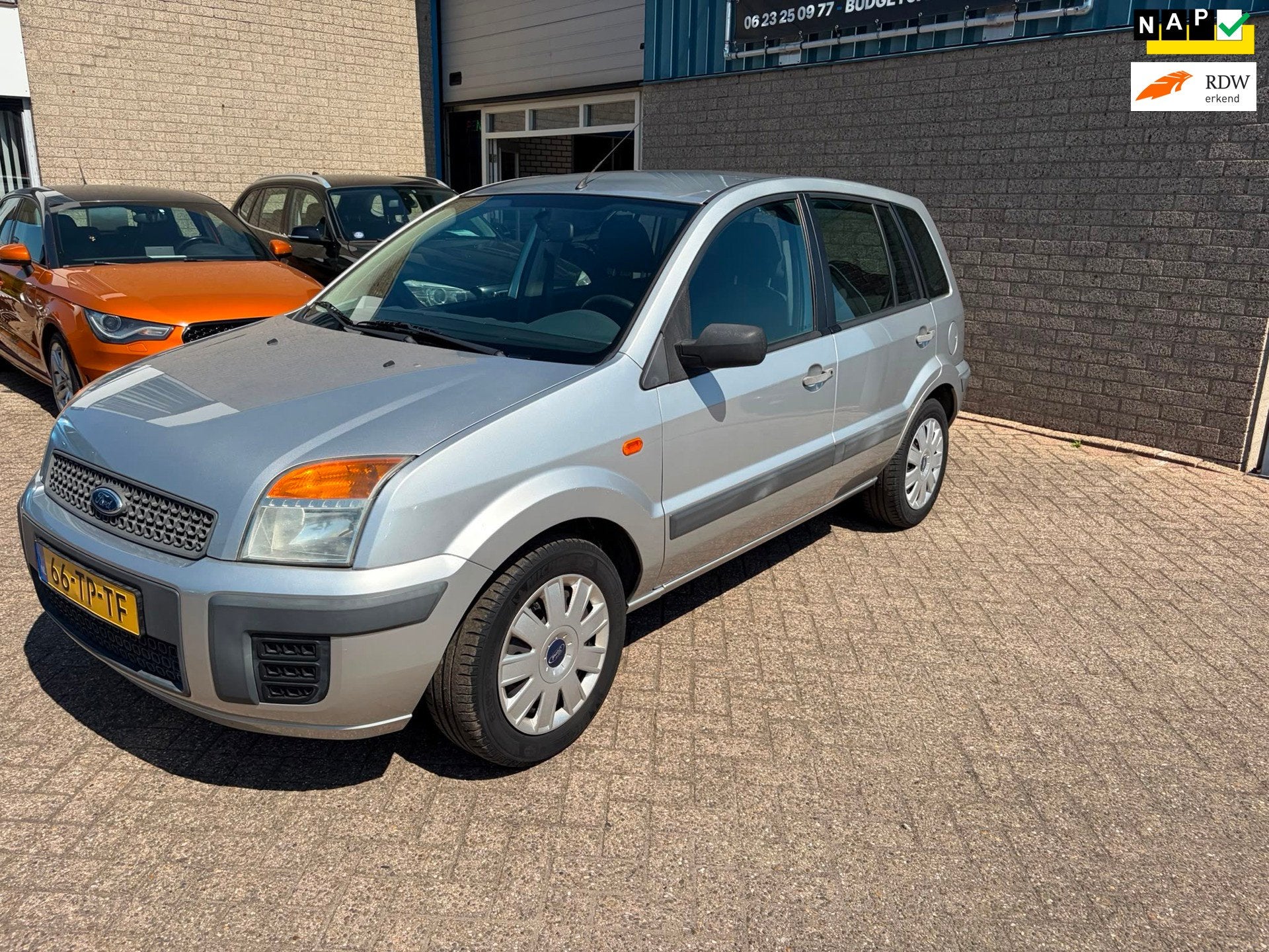 Ford Fusion 1.4-16V Champion, Auto's, Voorwielaandrijving, Gebruikt, Zwart, 49 €/maand
