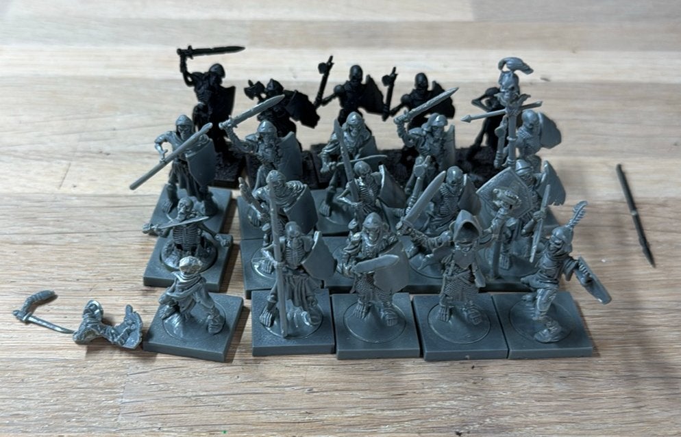 Mantic Undead 20x skeletons, Hobby en Vrije tijd, Ophalen of Verzenden, Zo goed als nieuw, Warhammer