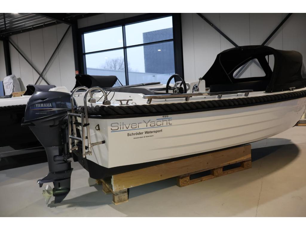 SilverYacht 495 WIT/WIT 15 PK YAMAHA