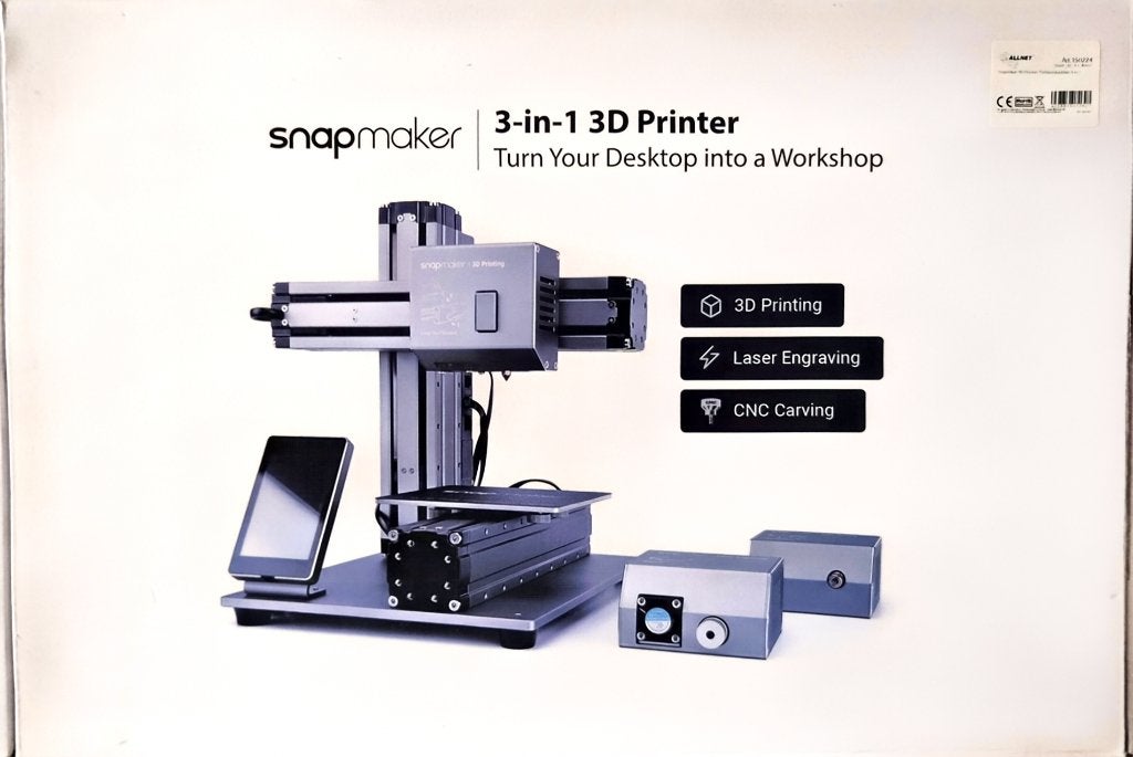 Snapmaker 3-in-1 3D printer, Ophalen, Gebruikt, Filament, Snapmaker