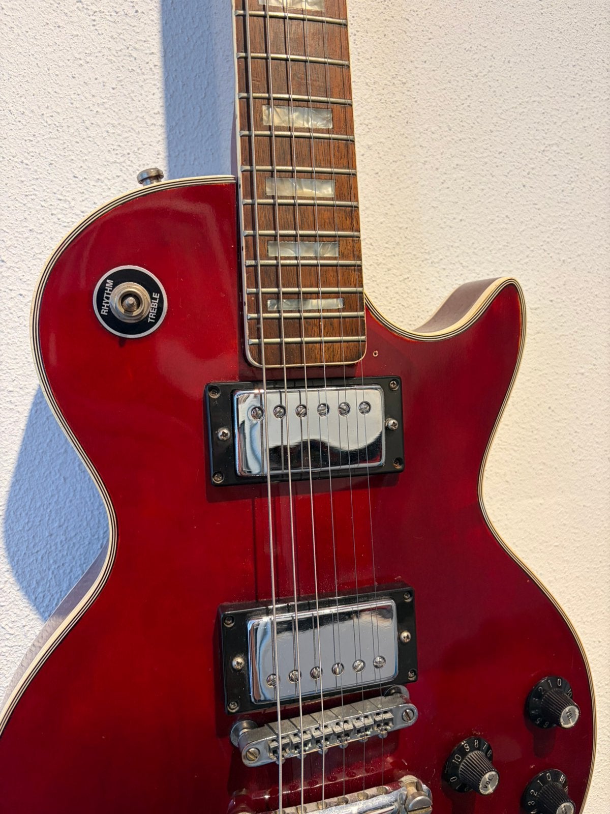 Granada Les Paul - wine red, Ophalen, Gebruikt, Solid body, Overige merken
