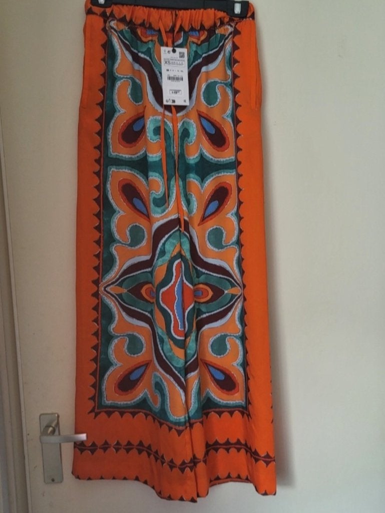 Nieuwe mooie broek van Zara valt als S, kleine M, Ophalen, Nieuw, Overige kleuren, Lang