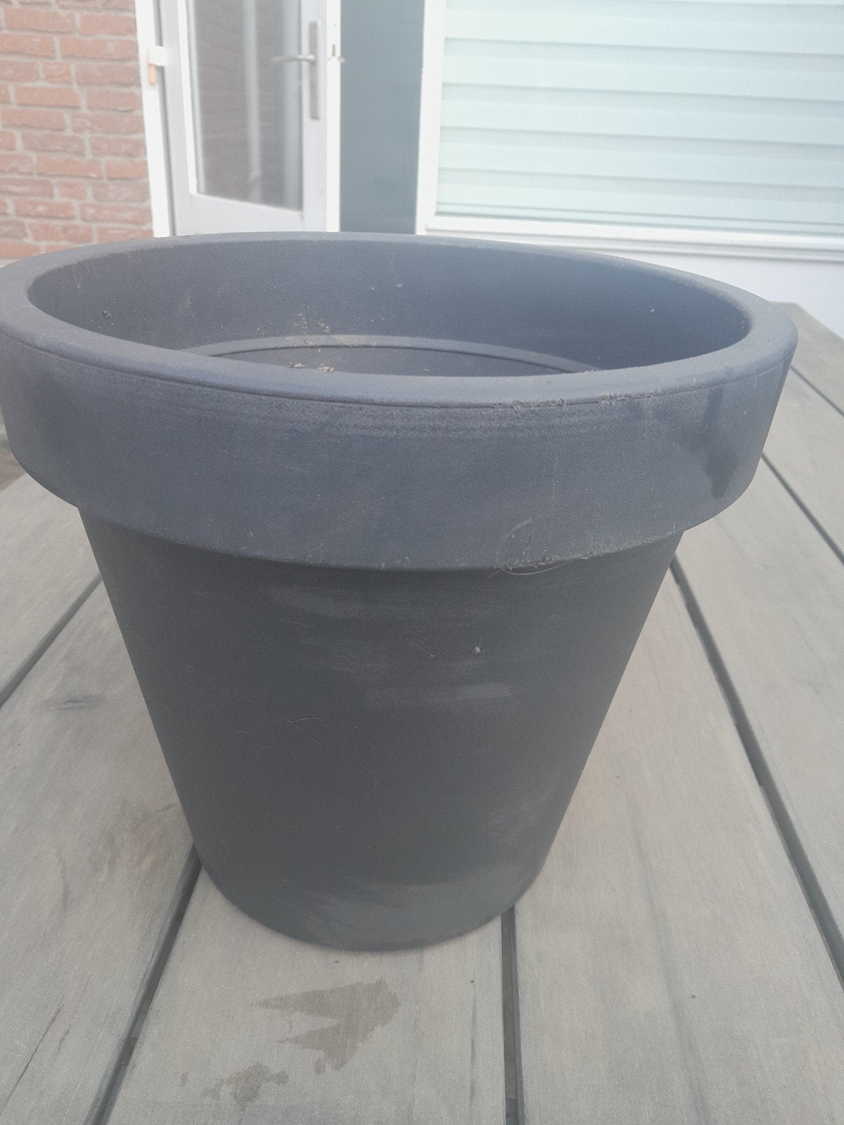 Bloempot, Tuin en Terras, Ophalen, Rond, Kunststof, Minder dan 30 cm