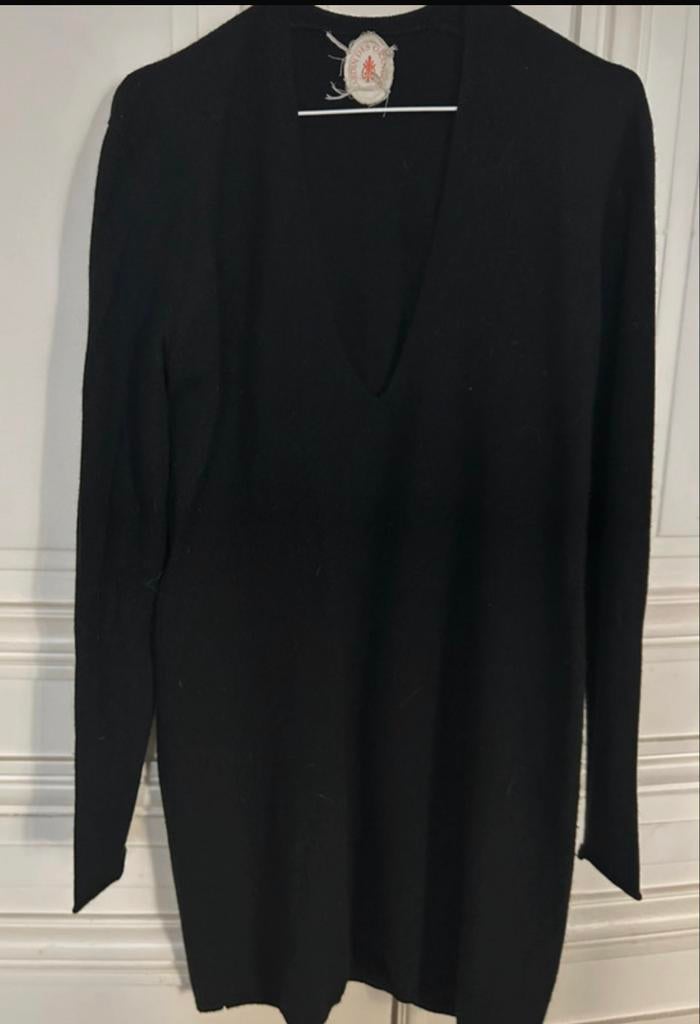 Jardin des Orangiers cashmere jurk zgan, Kleding | Dames, Maat 38/40 (M), Zwart, Ophalen of Verzenden, Zo goed als nieuw