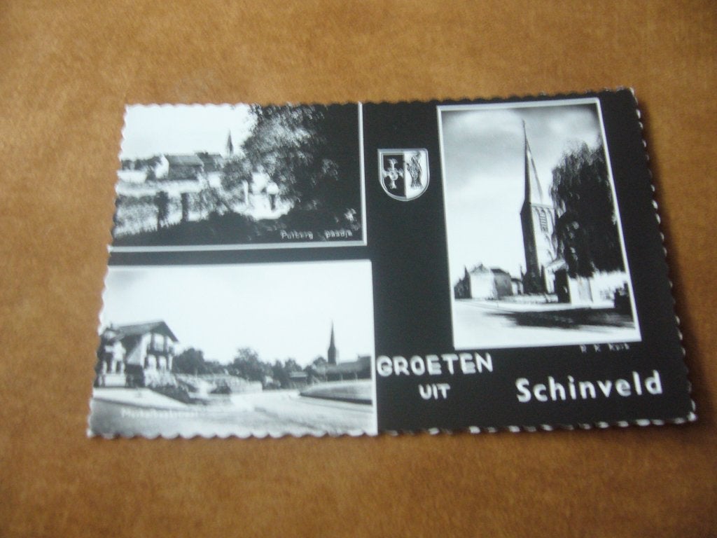 SCHINVELD  =  3 LUIK, Verzamelen, Ophalen of Verzenden, 1940 tot 1960, Ongelopen
