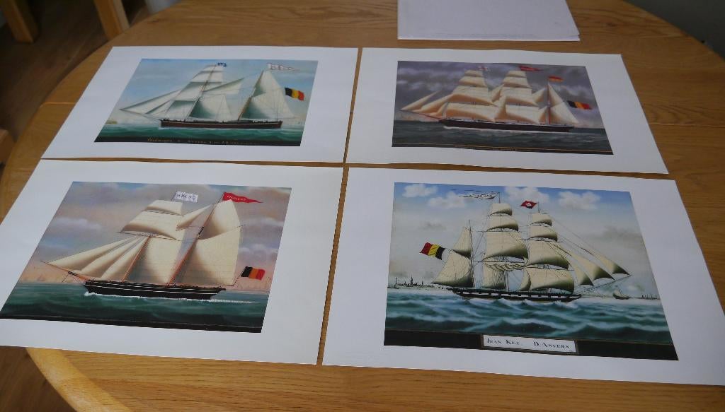 scheepsportretten, Antiek en Kunst, Ophalen of Verzenden