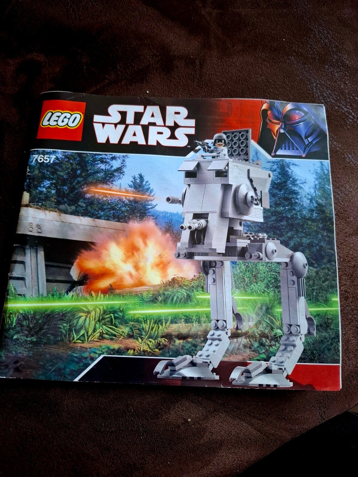 Lego Star Wars AT-ST Walker (7657) met minifiguur, Gebruikt, Star Wars, Lego, Ophalen of Verzenden