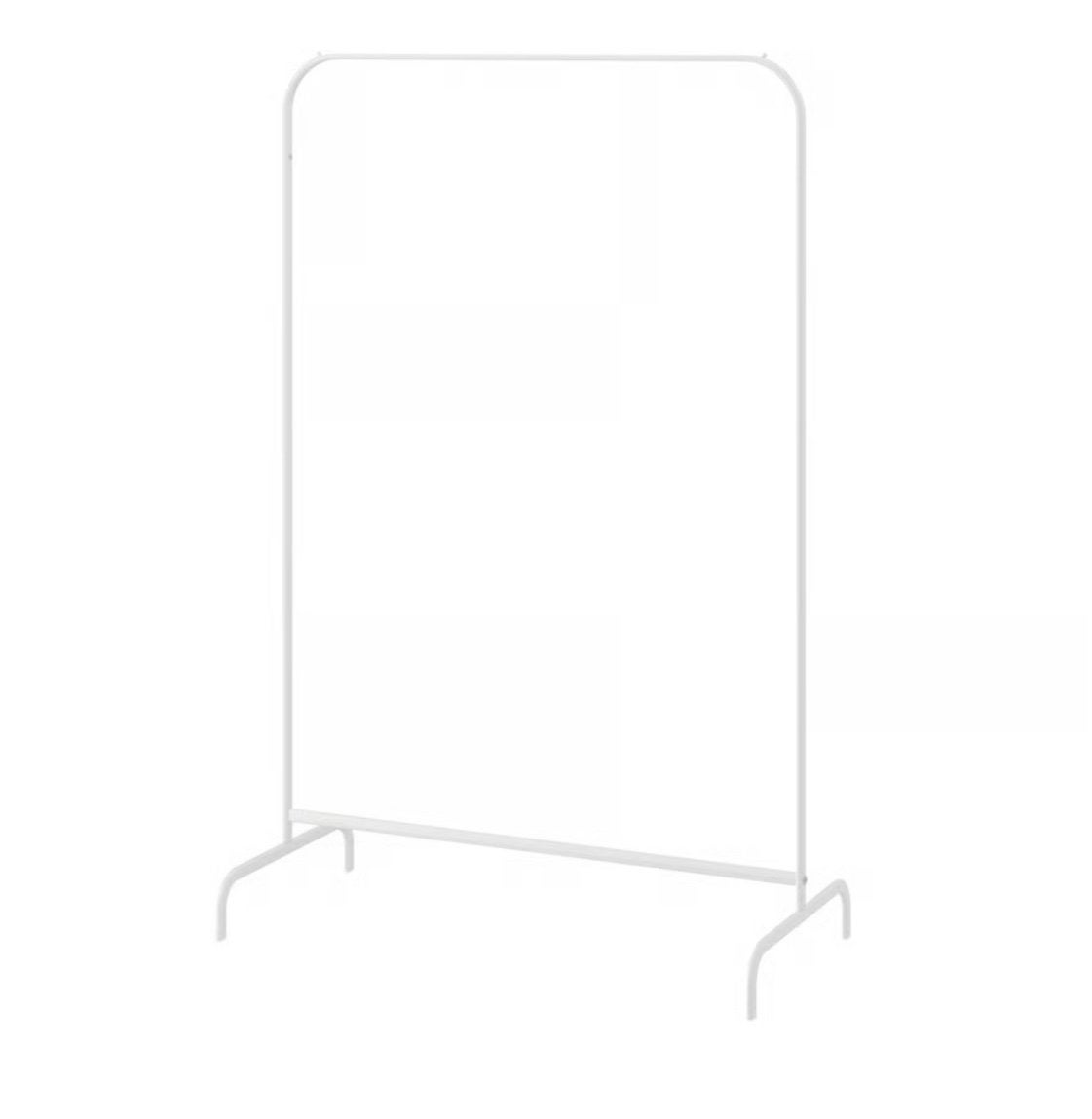Kledingrek ikea wit, Ophalen, Zo goed als nieuw