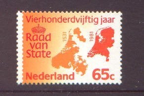 Nederland 1981 1227 Raad van State, Postfris, Postzegels en Munten, Ophalen of Verzenden, Na 1940, Postfris