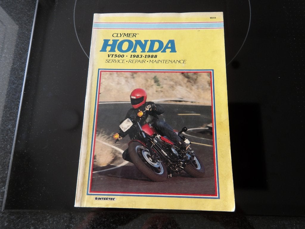 Clymer Honda VT500 Service, Reparatie & Onderhoudshandboek, Motoren, Ophalen of Verzenden, Honda