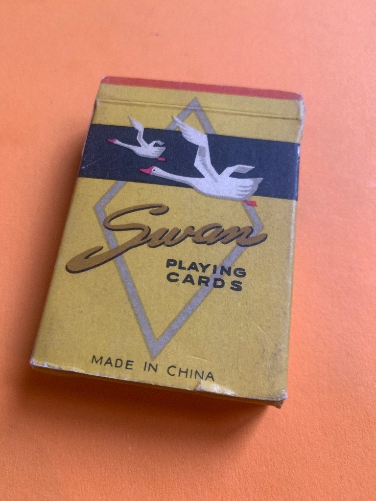 Vintage Swan Speelkaarten 1950 ballet, Verzamelen, Speelkaarten, Jokers en Kwartetten, Ophalen of Verzenden, Gebruikt, Speelkaart(en)