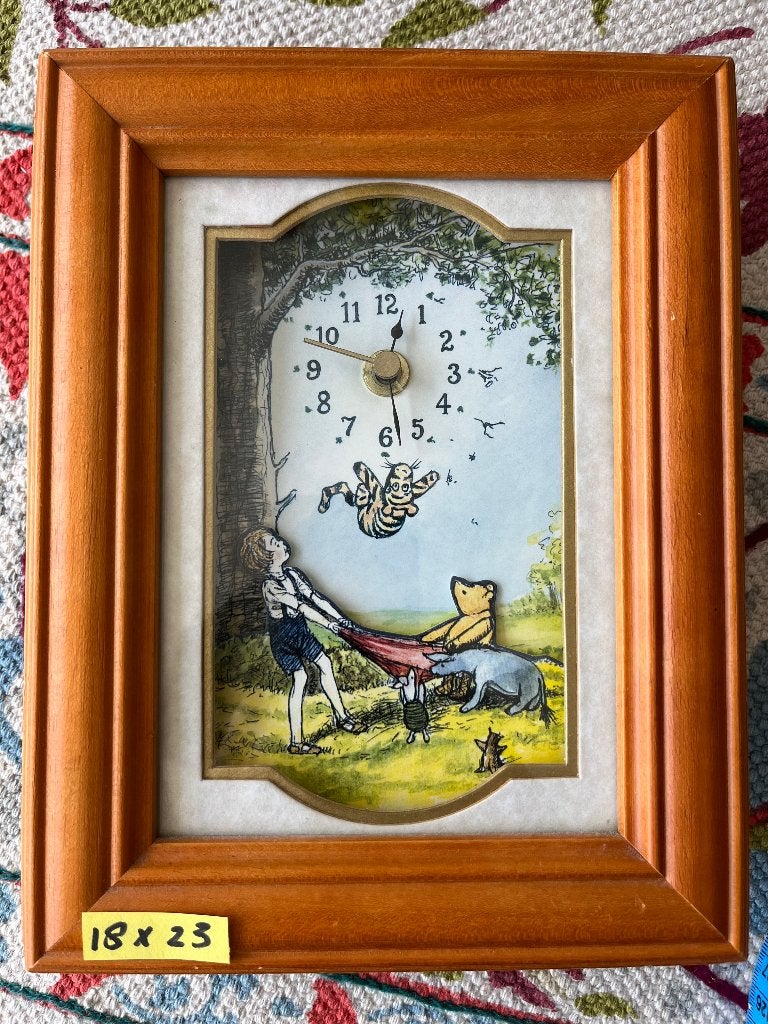Klokje Winnie de Pooh, Ophalen of Verzenden, Winnie de Poeh of vrienden, Zo goed als nieuw, Beeldje of Figuurtje