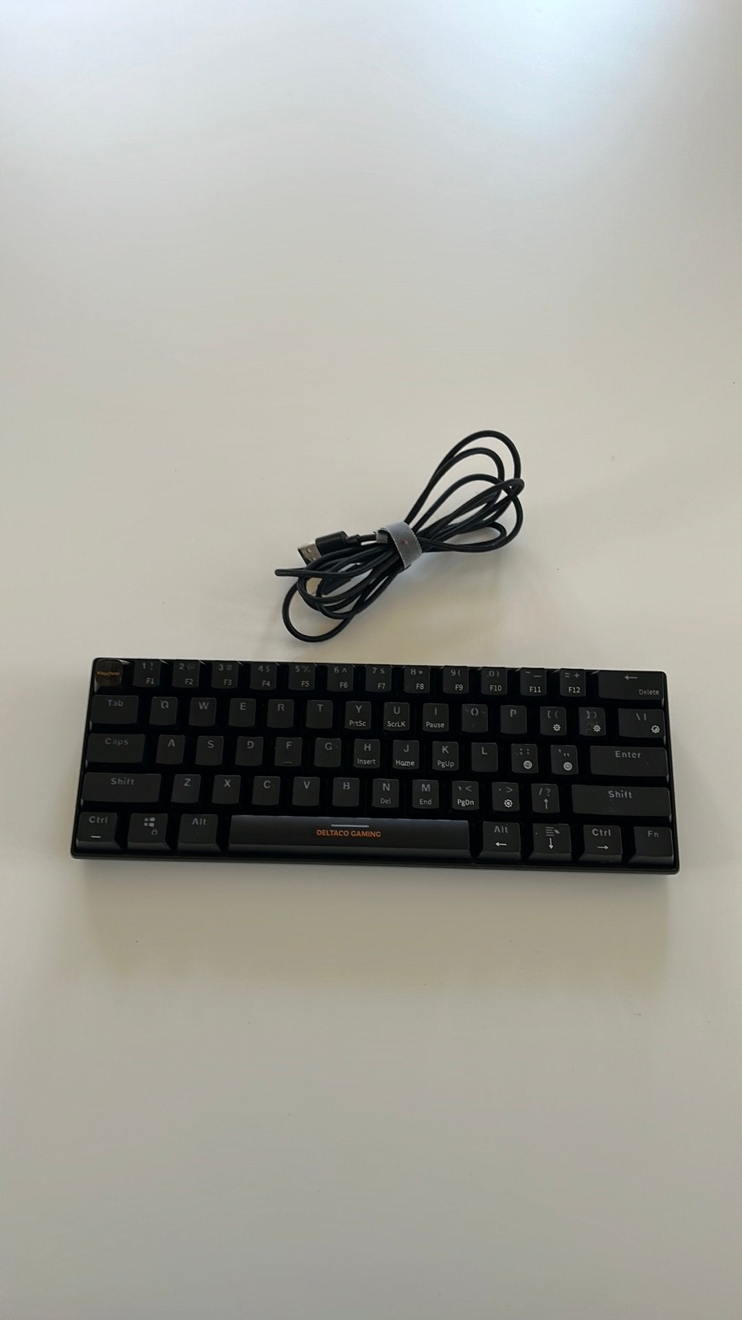 Deltaco dk430r Keyboard 60%, Ophalen, Gebruikt, Gaming toetsenbord, Qwerty