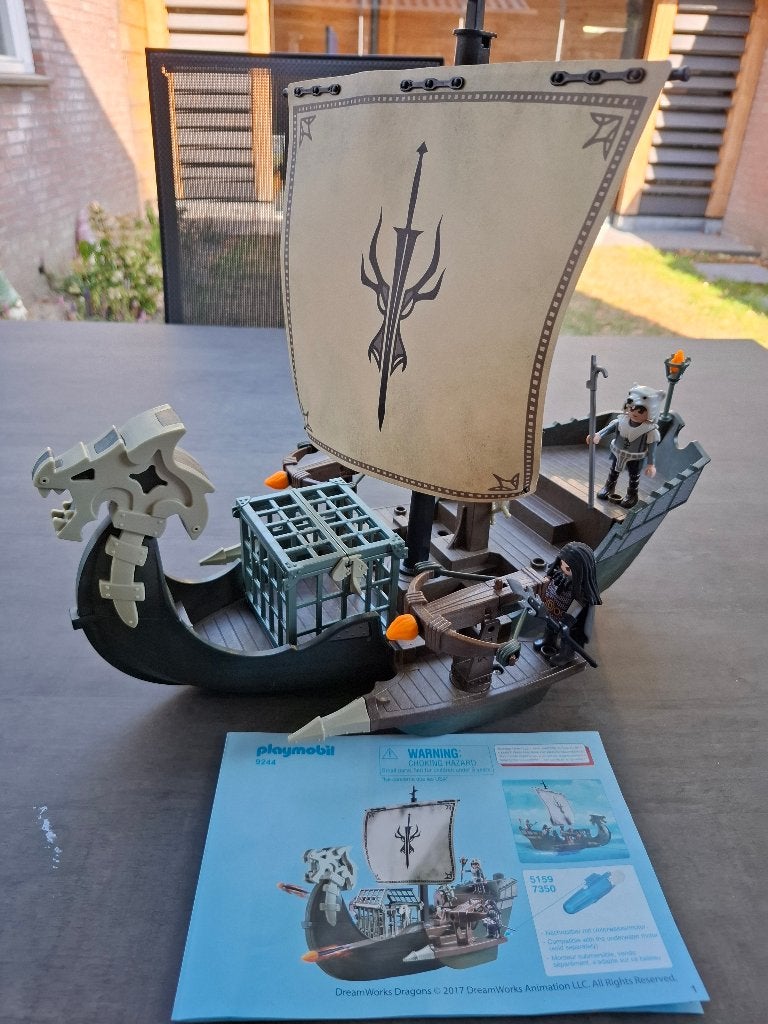 Playmobil dragons 9244, Ophalen, Zo goed als nieuw