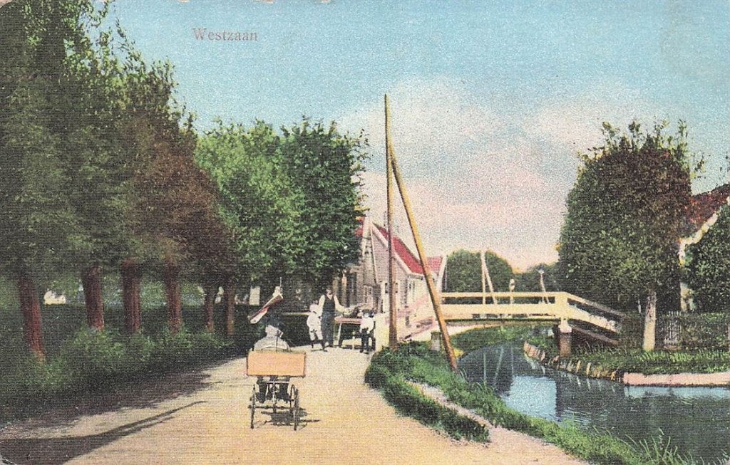 703-126-039 Westzaan, Verzenden, Voor 1920, Noord-Holland