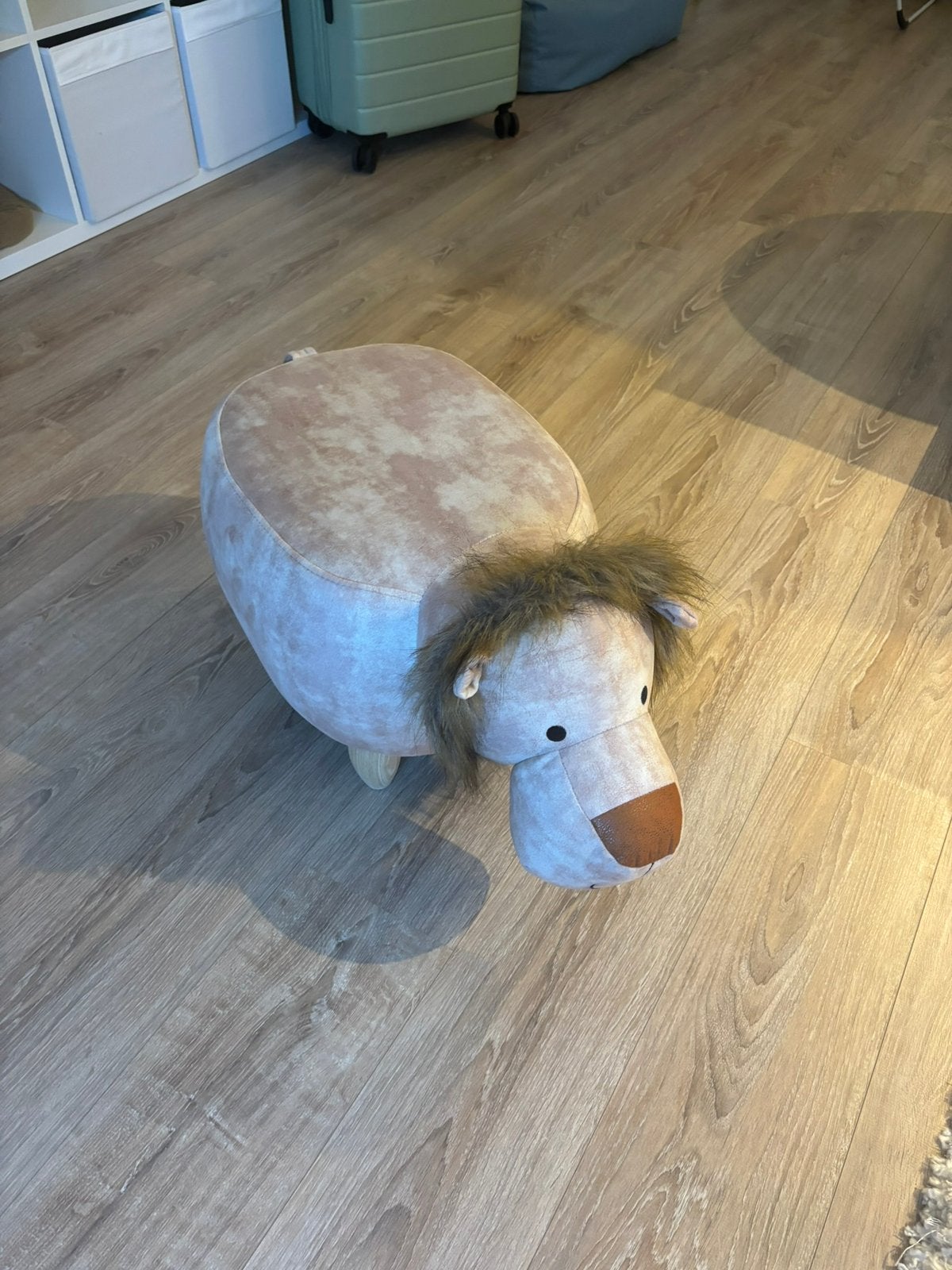 Pouf ikea leeuw, Ophalen, Zo goed als nieuw, Rechthoekig, Minder dan 50 cm