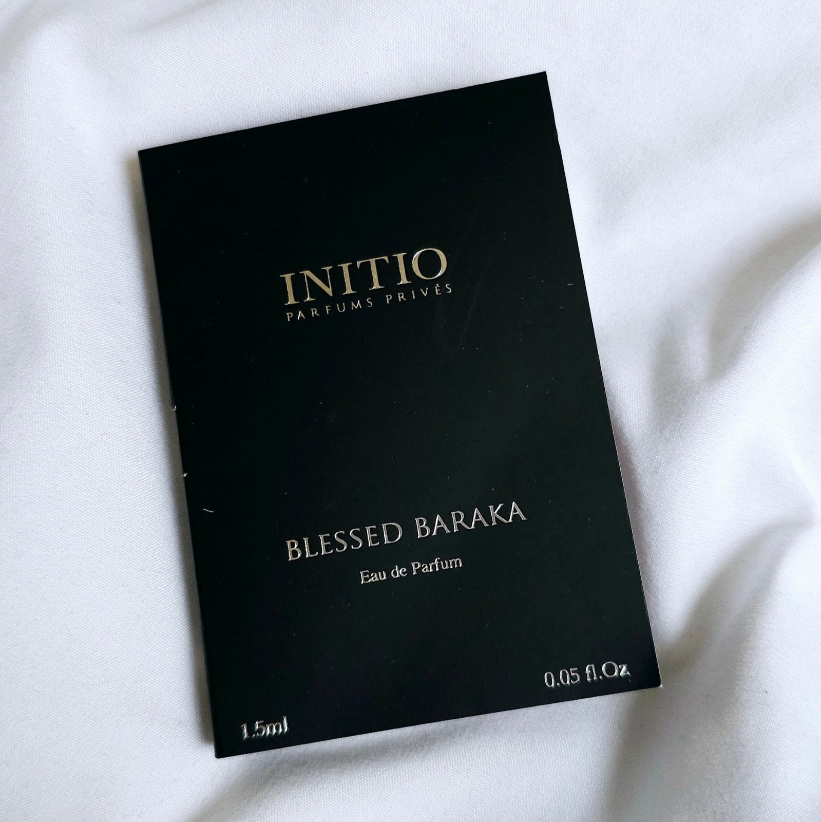 NU €7,50 ‼️ Initio Blessed Baraka niche parfum sample 1,5 ml, Ophalen of Verzenden, Nieuw
